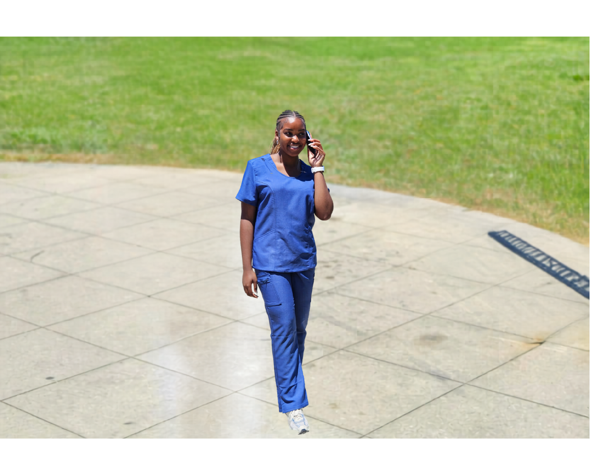 A Day in Curvy: From the Ward to the Park in a Scrub That Finally Fits