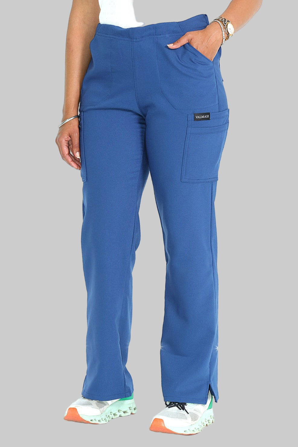 Professional women’s medical uniform pants in tailored fit