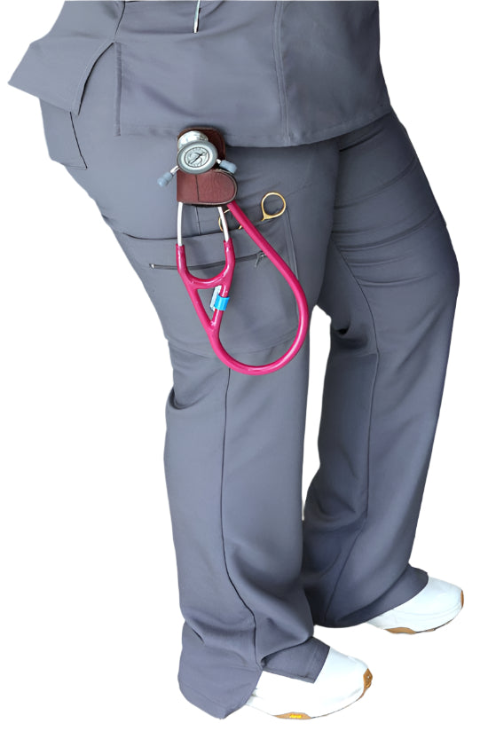 Jasmine Curvy Cargo Scrub Pants
