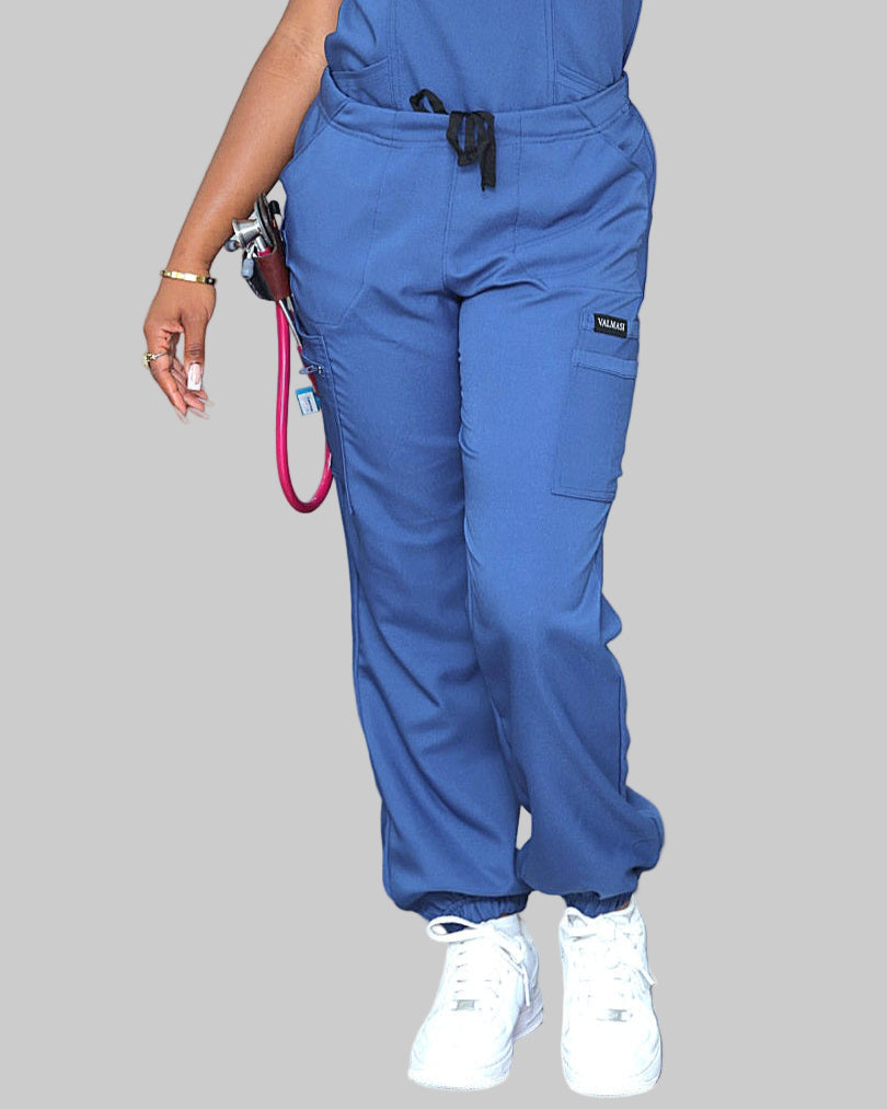 Lexie Scrub Jogger with 9 pockets and petite-friendly fit