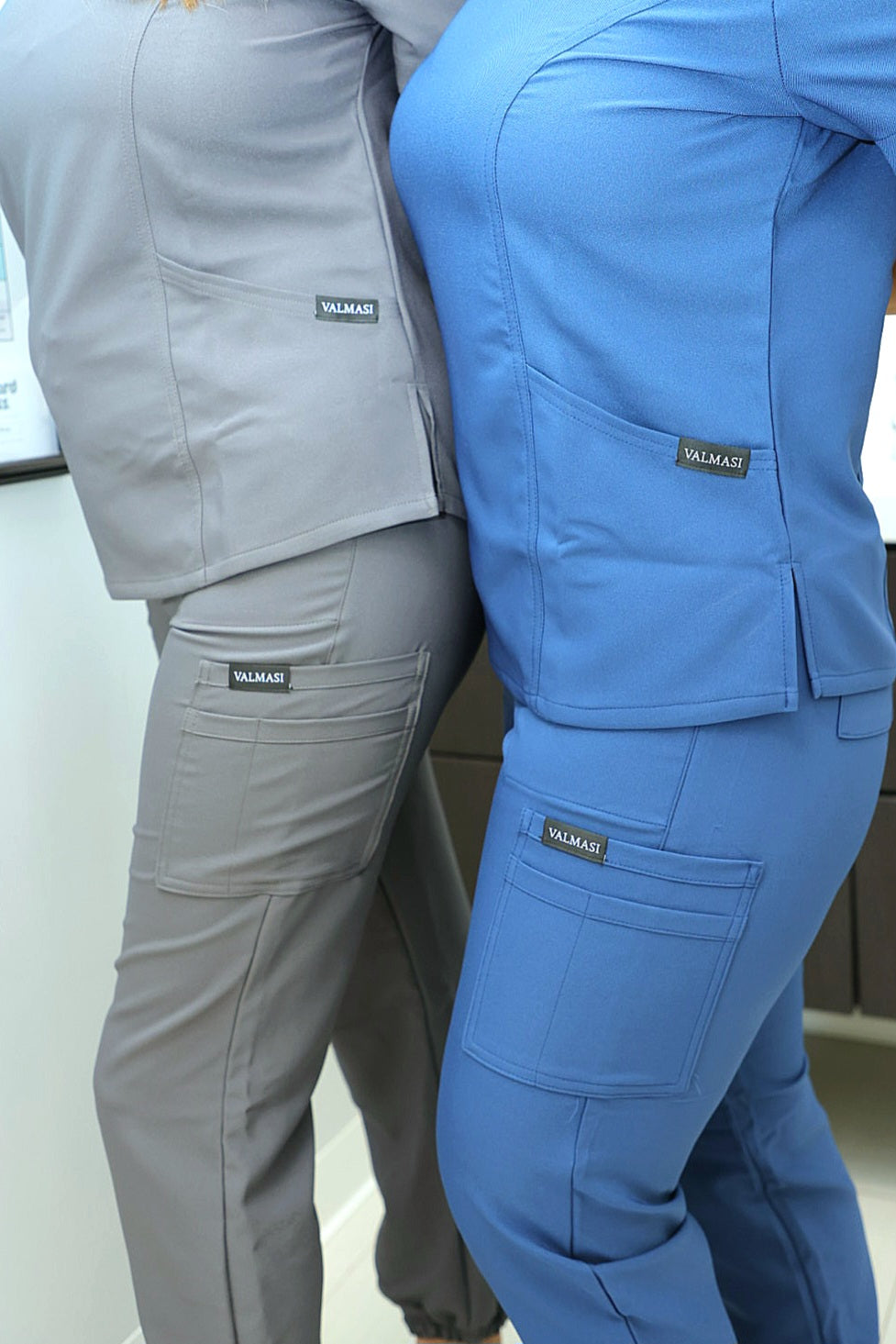 Jasmine Curvy Cargo Scrub Jogger