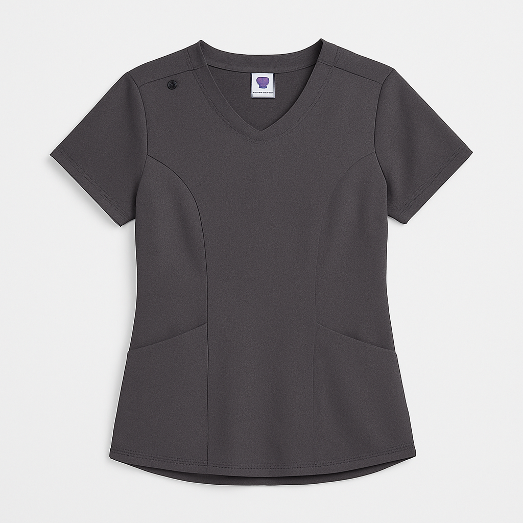 Lexie Curvy Scrub Top